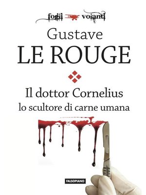 cover image of Il Dr. Cornelius lo scultore di carne umana